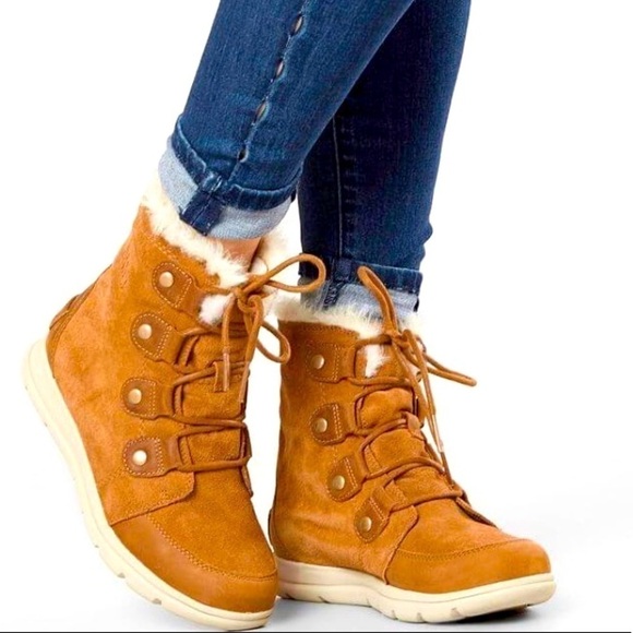 Sorel Shoes - Sorel Explorer Lace-Up Waterproof Suede Boots